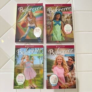 4 New American Girl Beforever Books Julie Melody Maryellen Caroline